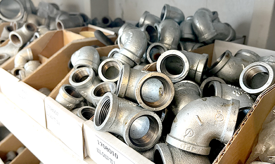 GALVANIZED PIPE AND FITTINGS